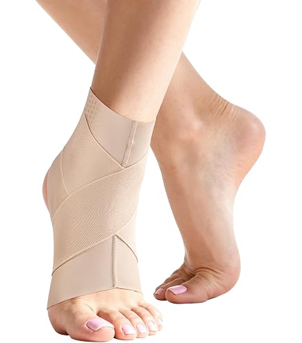 Amazon | つけて安心サポーター 足首用 左M 靴サイズ(21-25cm) | つけ